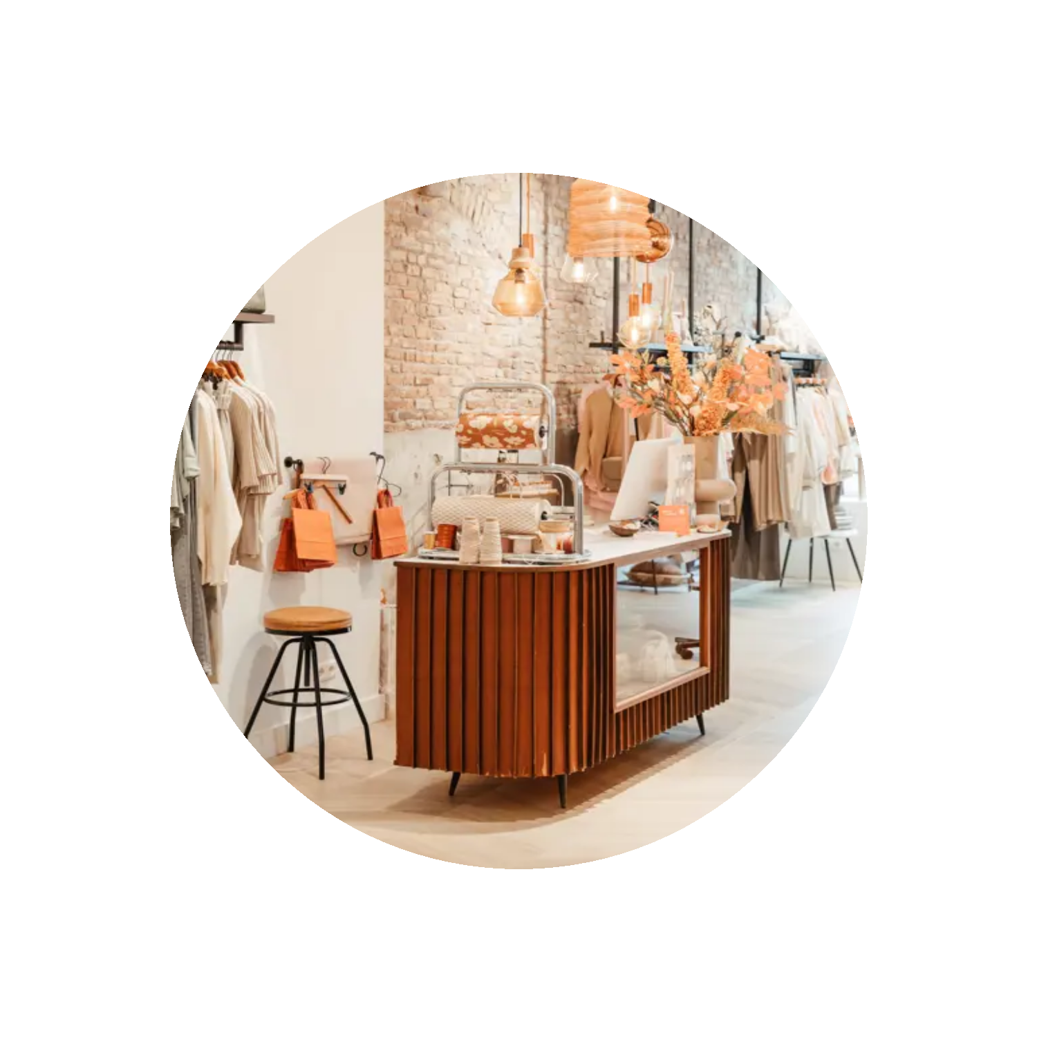 Meesje in de winkel!