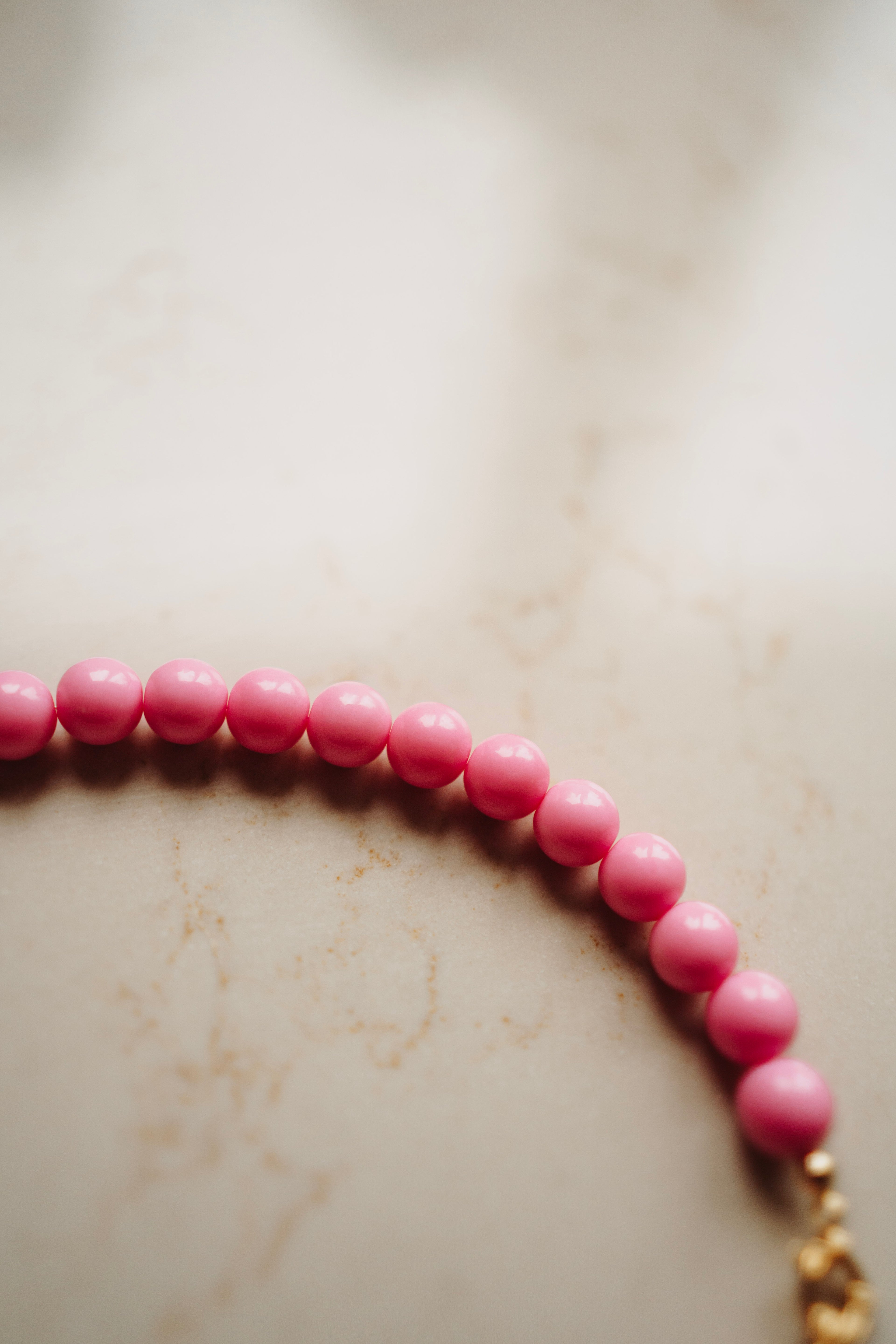 Collier Lotje – Rond Sweet Pink