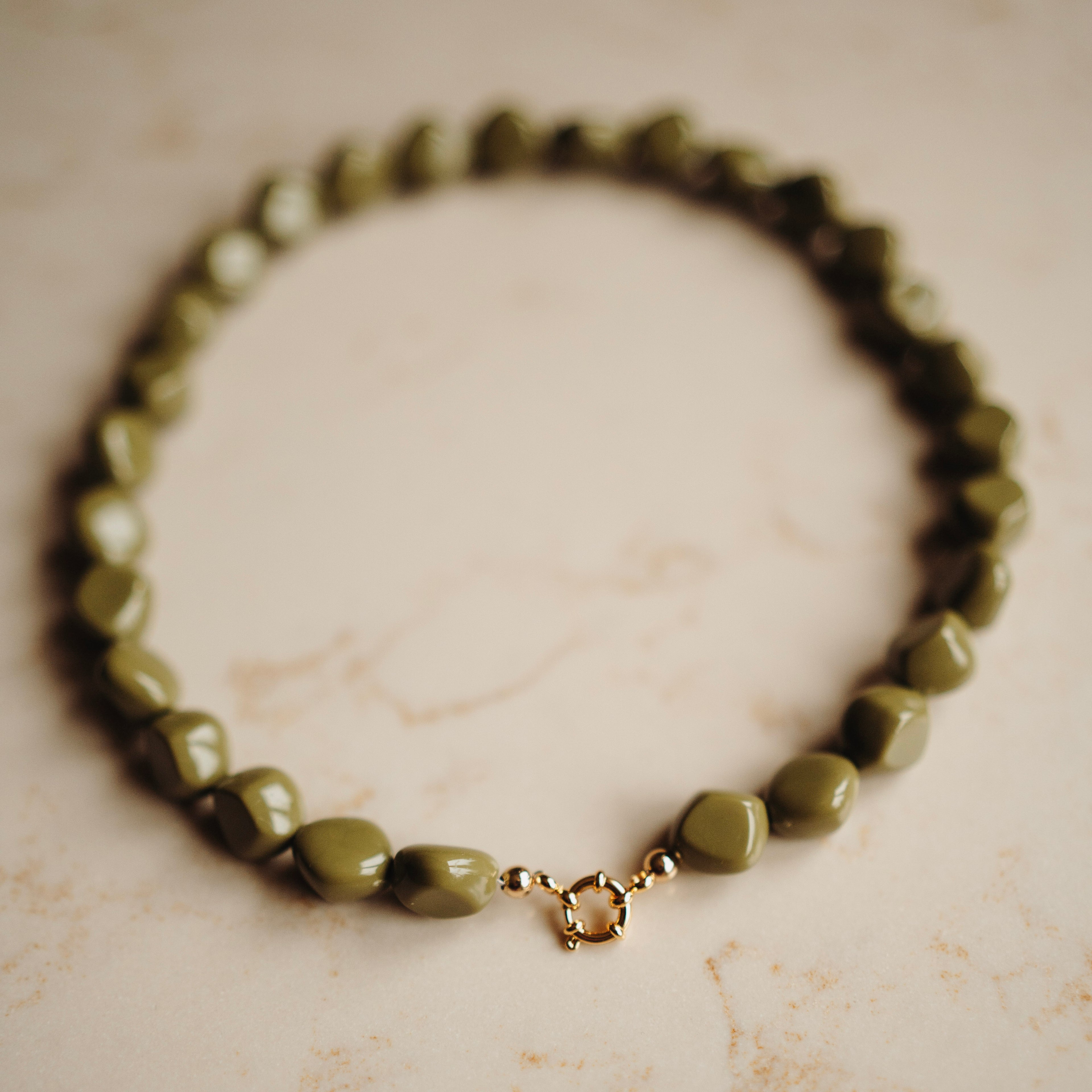 Collier Fiep - Pebble Moss