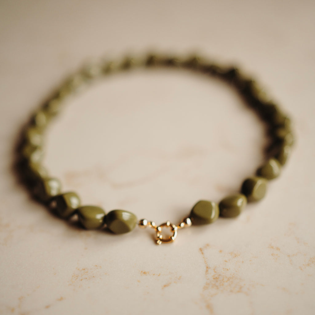 Collier Fiep - Pebble Moss
