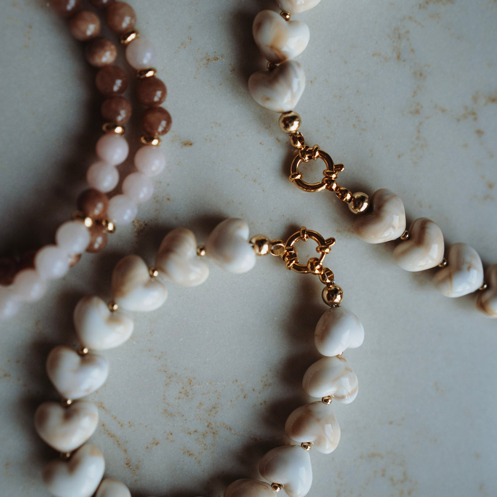 Collier Hera - hartjes