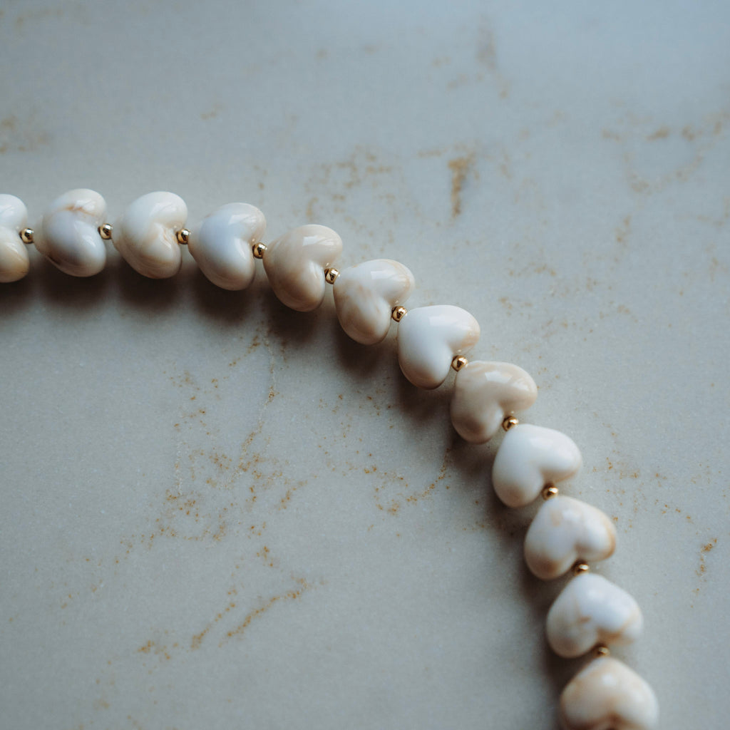 Collier Hera - hartjes