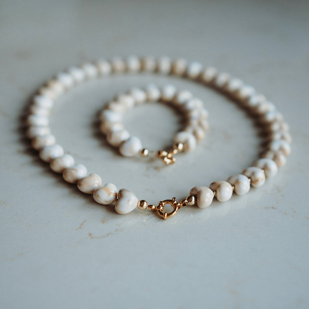 Collier Hera - hartjes