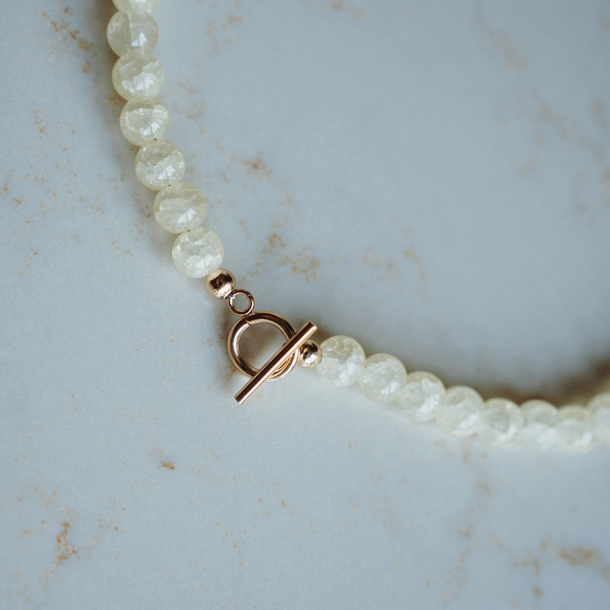 Collier Nova - lichtgeel
