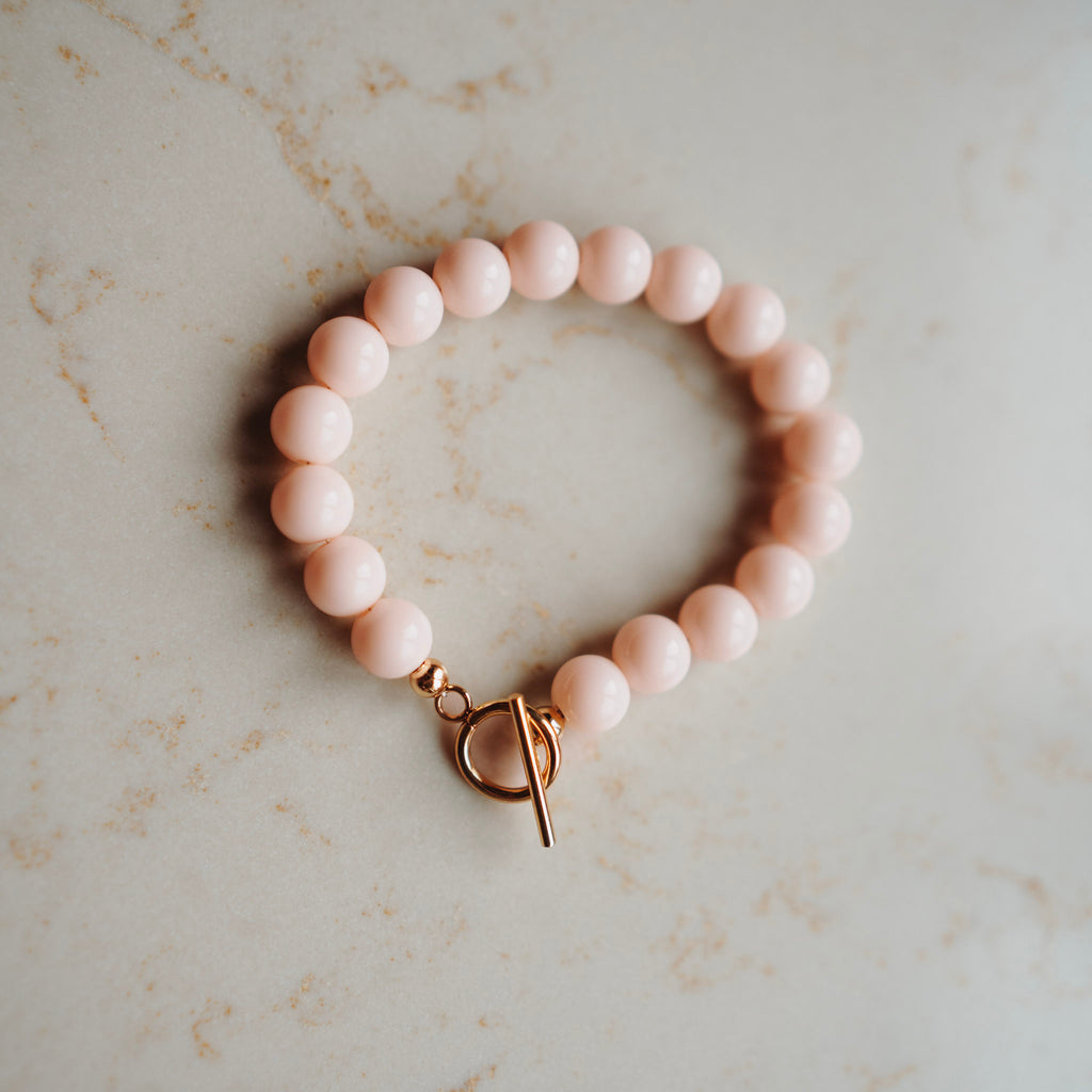 Armband Kaatje - Nude glans