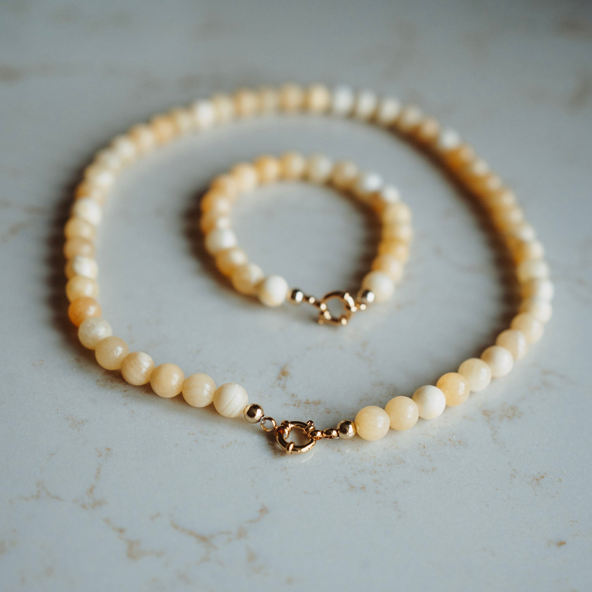 Armband Echte Jade - Lotte