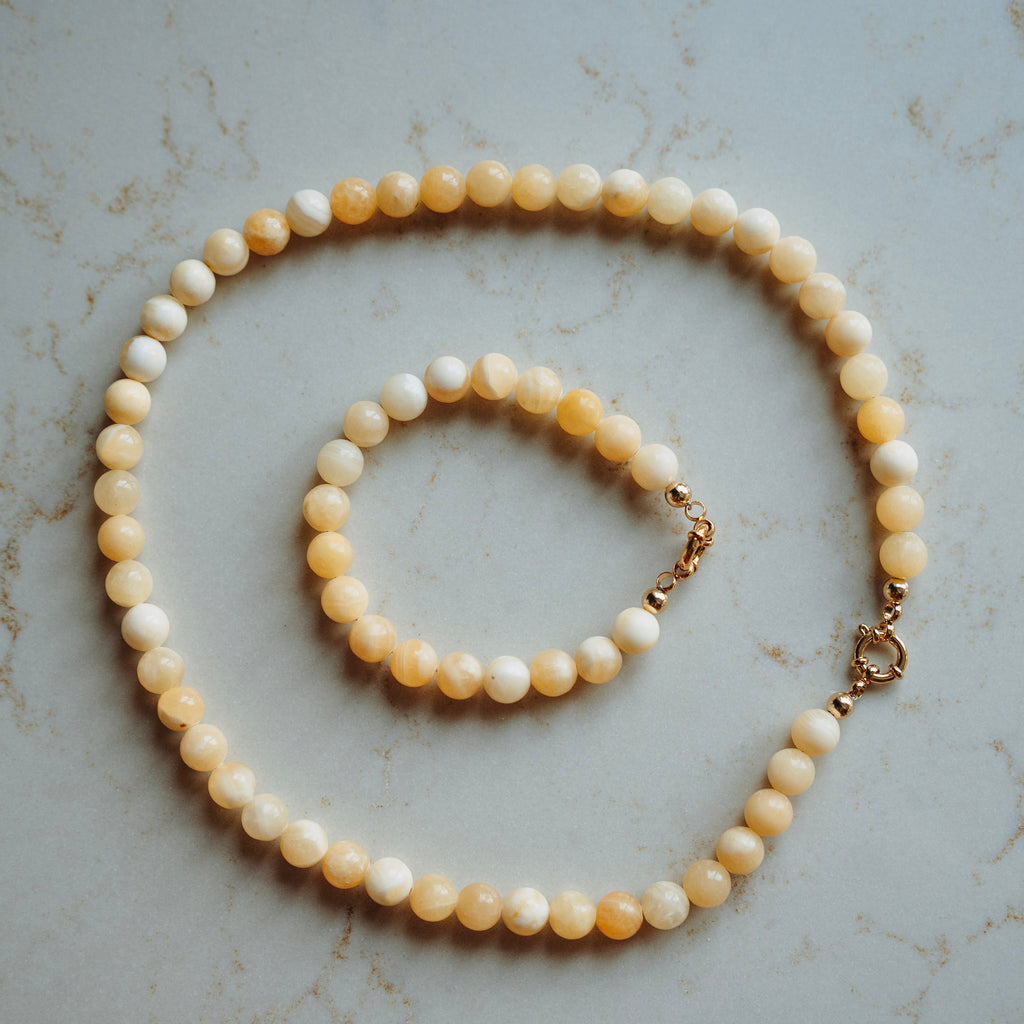 Collier Echte Jade - Lotte