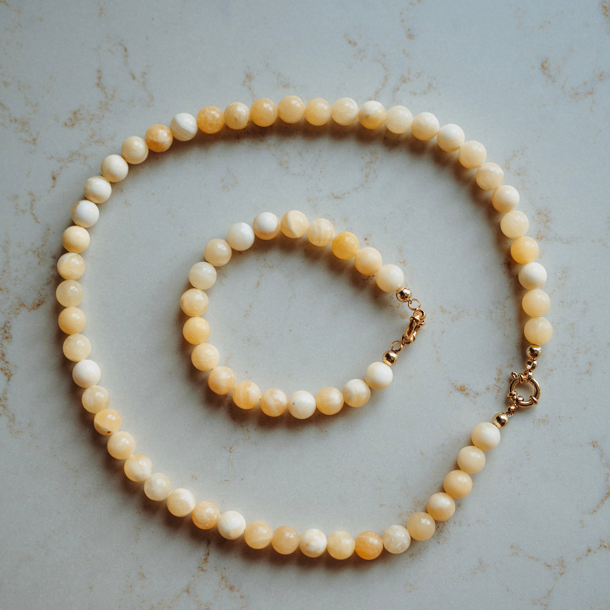 Collier Echte Jade - Lotte