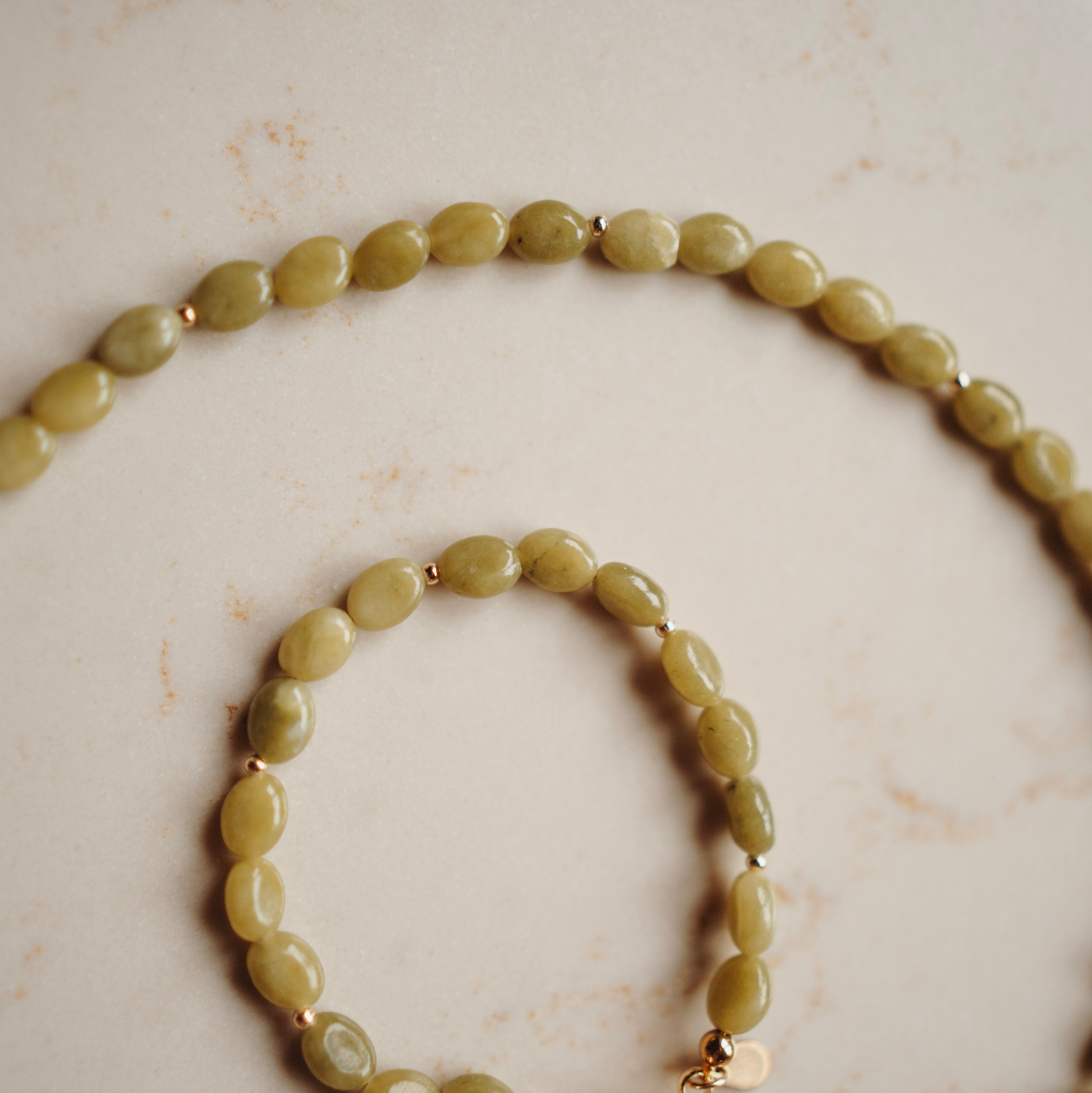 Collier Jolie - Echte Jade