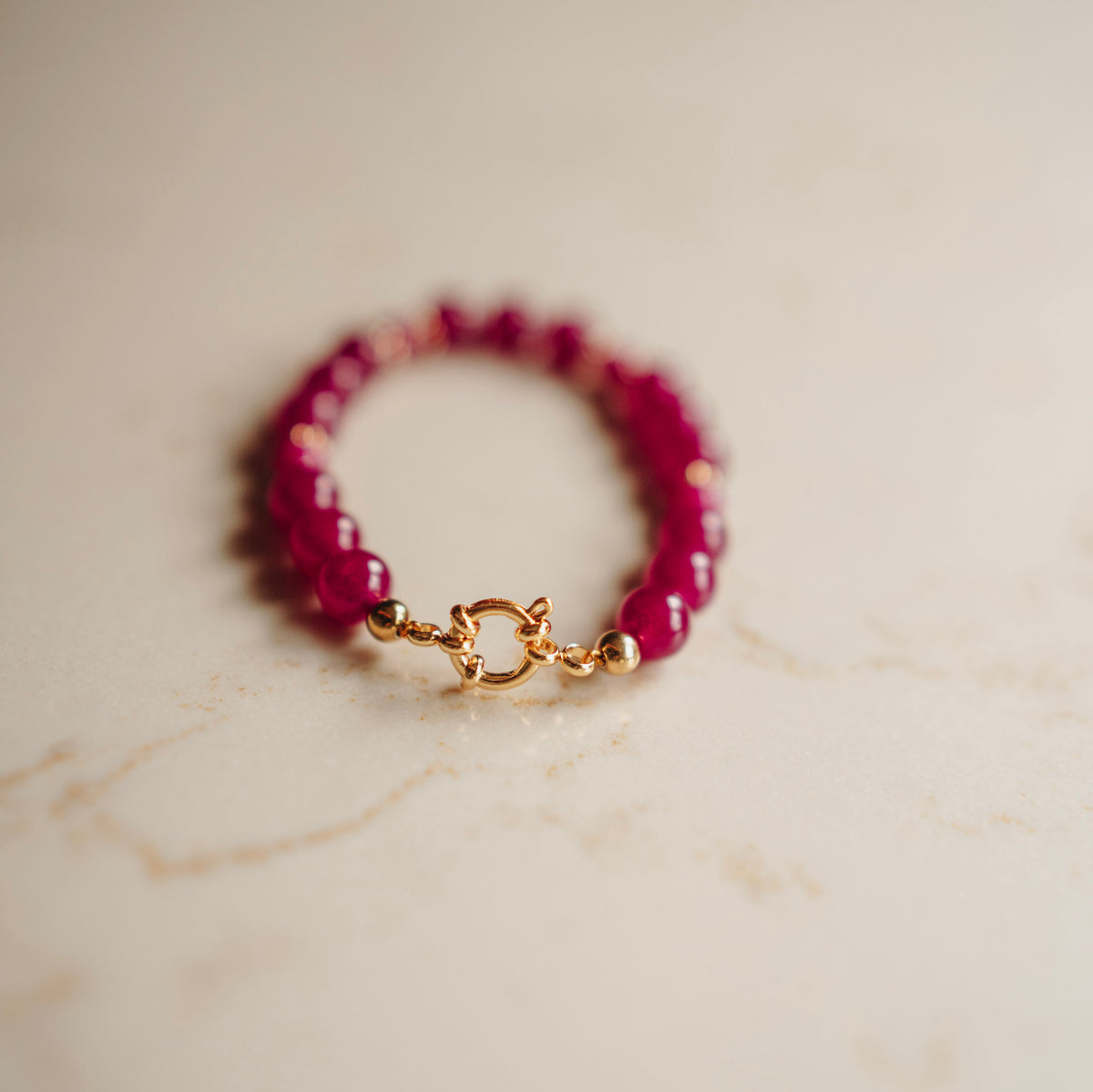Armband Birke - echte jade