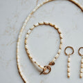 Armband Vera - parelmoer geel
