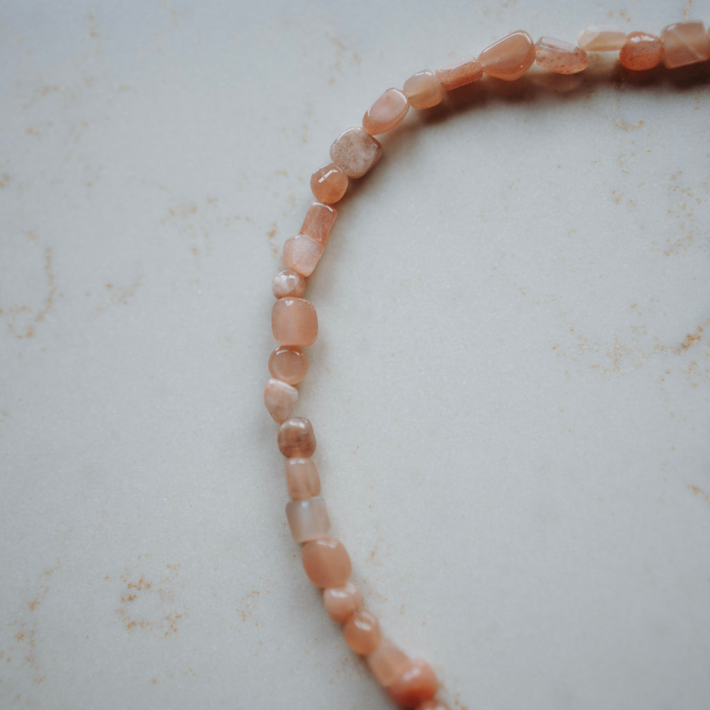Collier Sune - Echte zonnesteen
