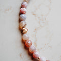 Collier Edelsteen Agaat  - Betty