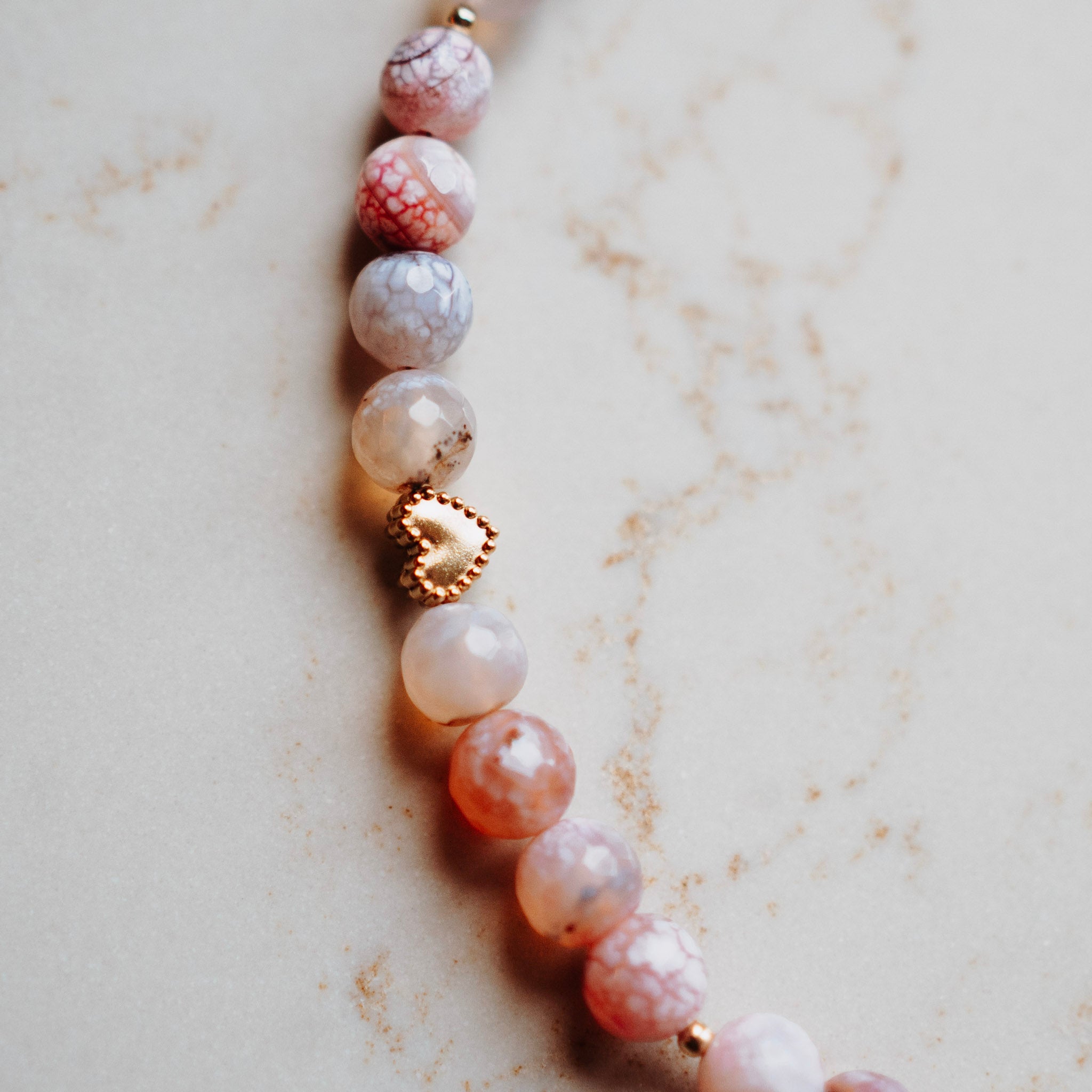 Armband Betty - Edelsteen Agaat