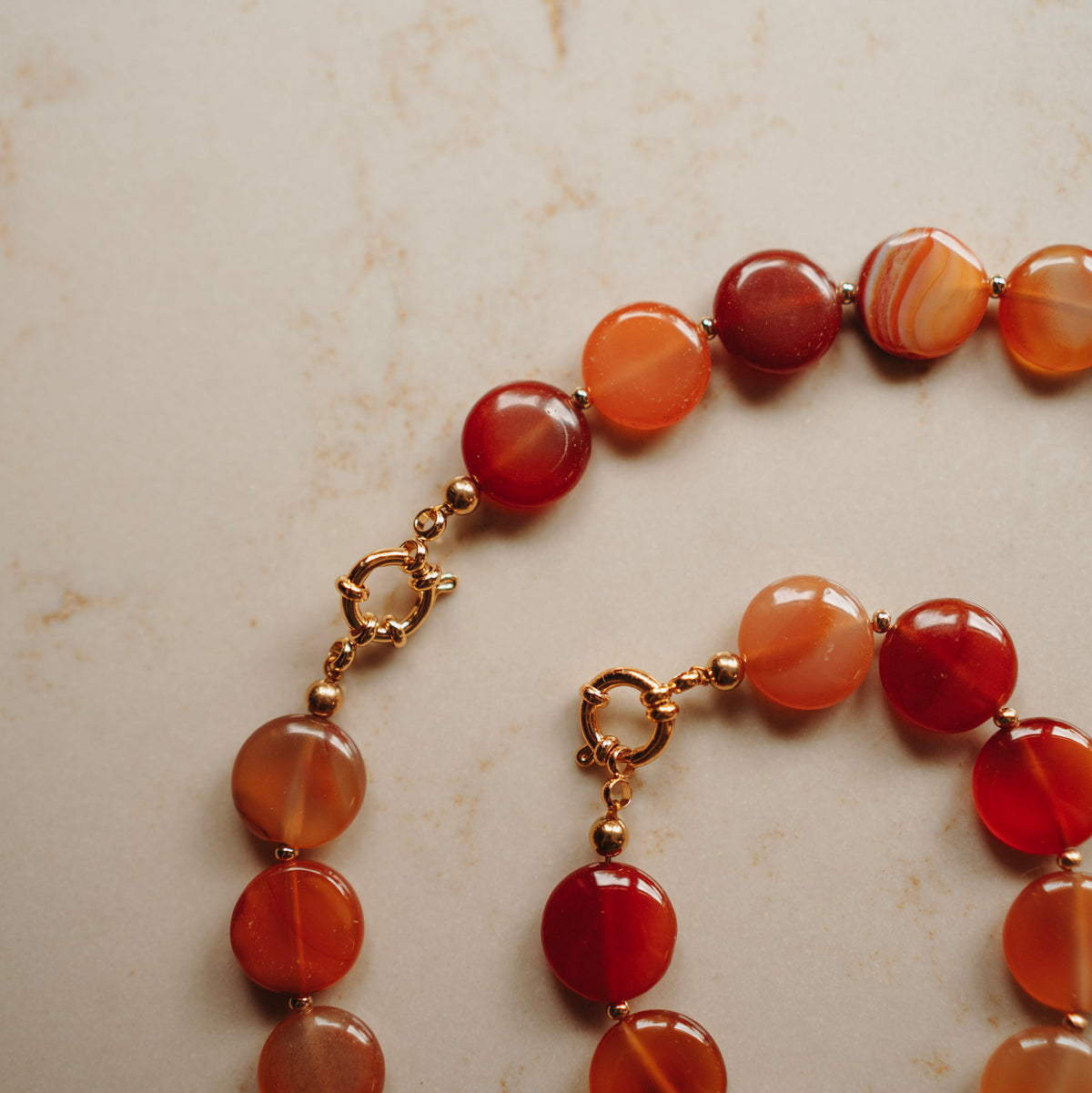 Armband Dolly - echte agaat