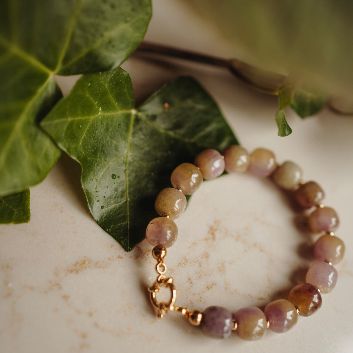 Collier Rory - echte jade