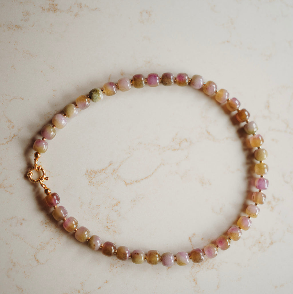Collier Rory - echte jade
