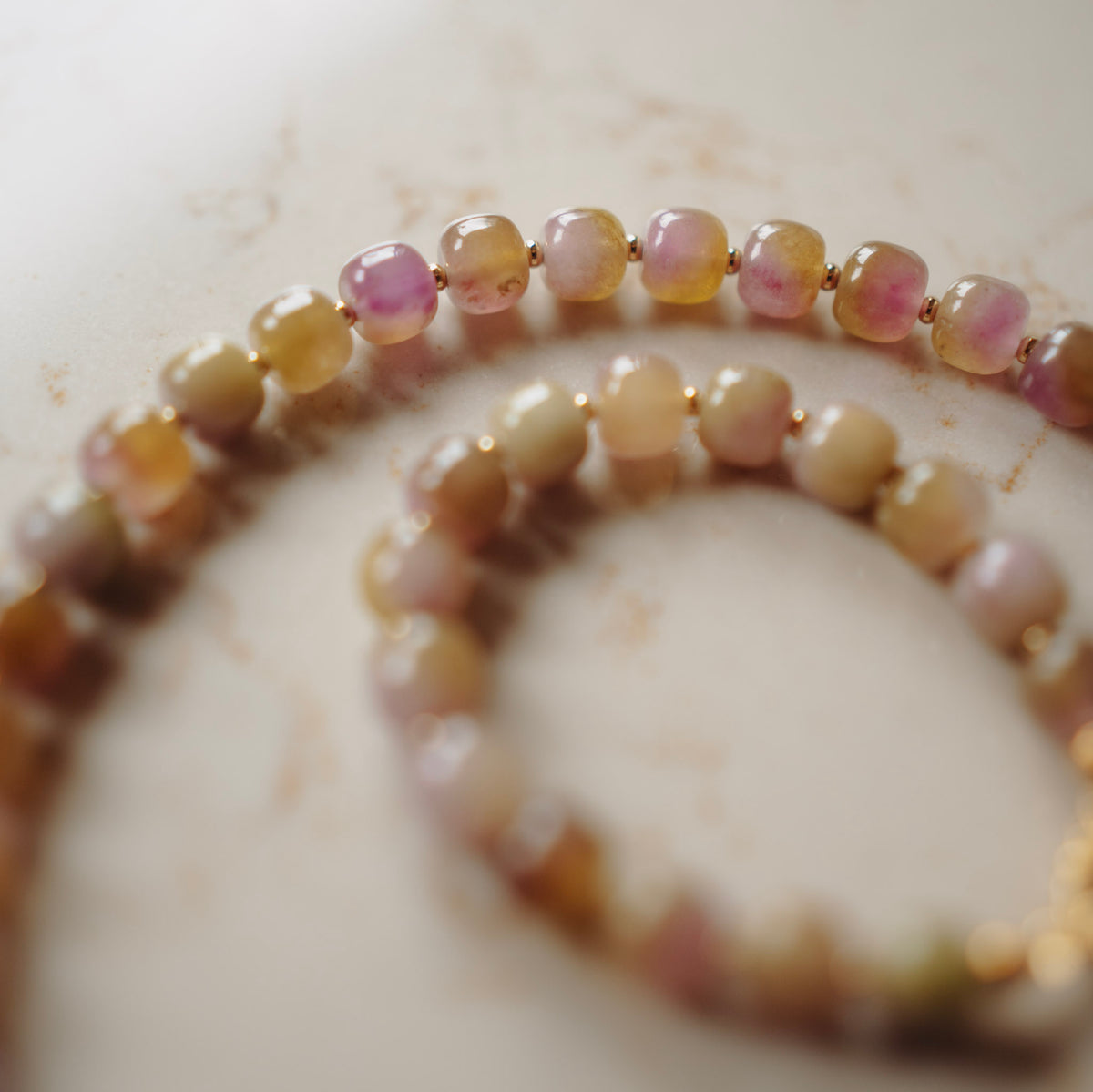 Collier Rory - echte jade
