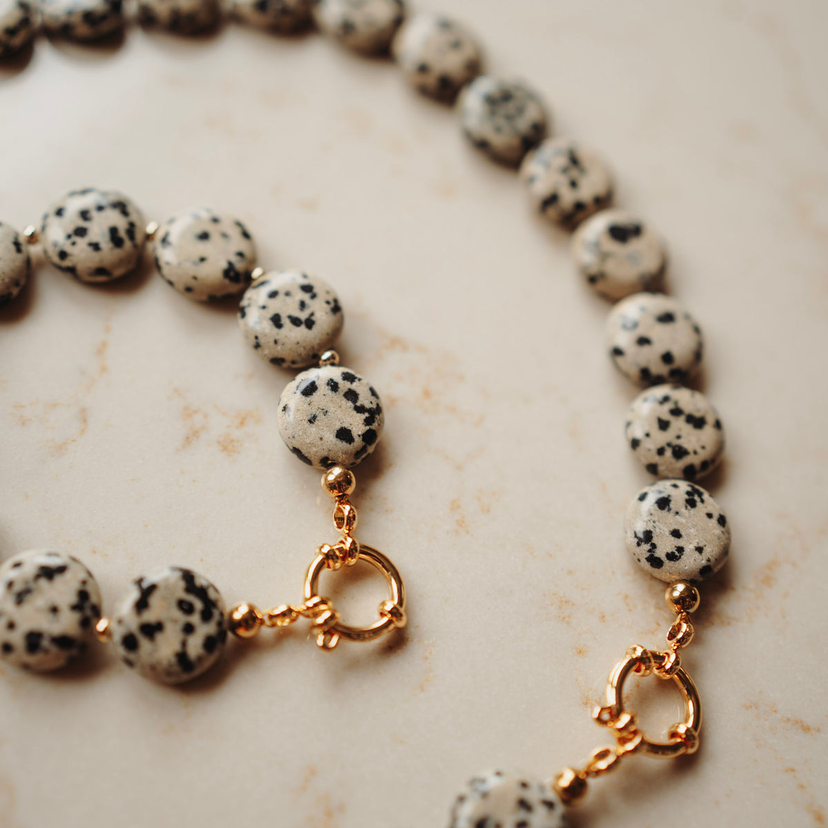 Collier Irin - Jaspis Edelstenen