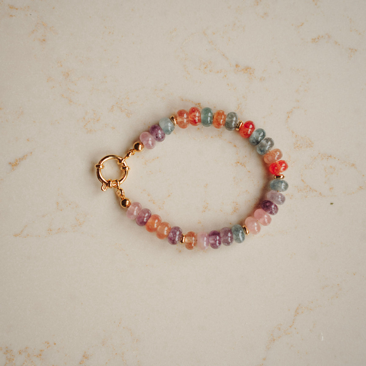 Armband Polly - echte edelstenen