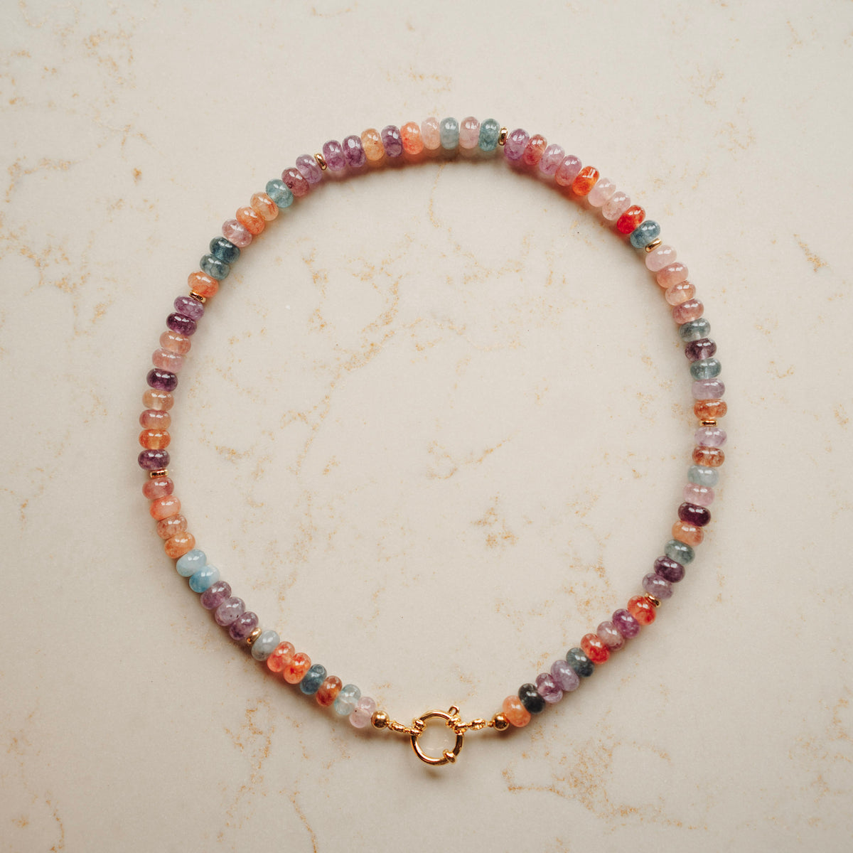 Collier Polly - Echte edelstenen