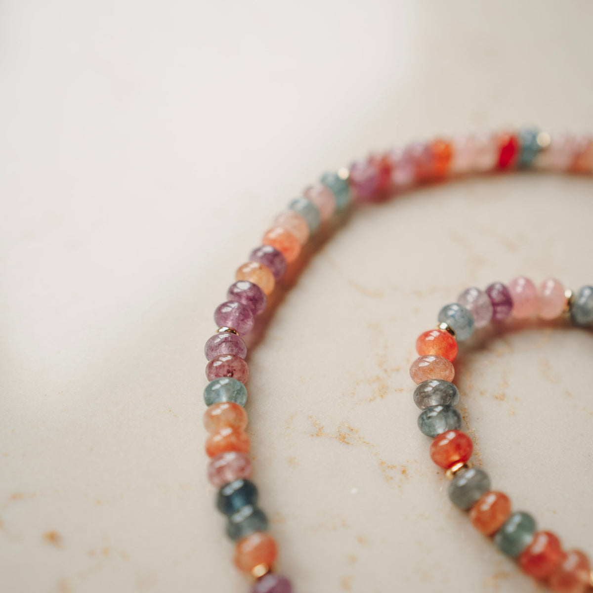 Collier Polly - Echte edelstenen