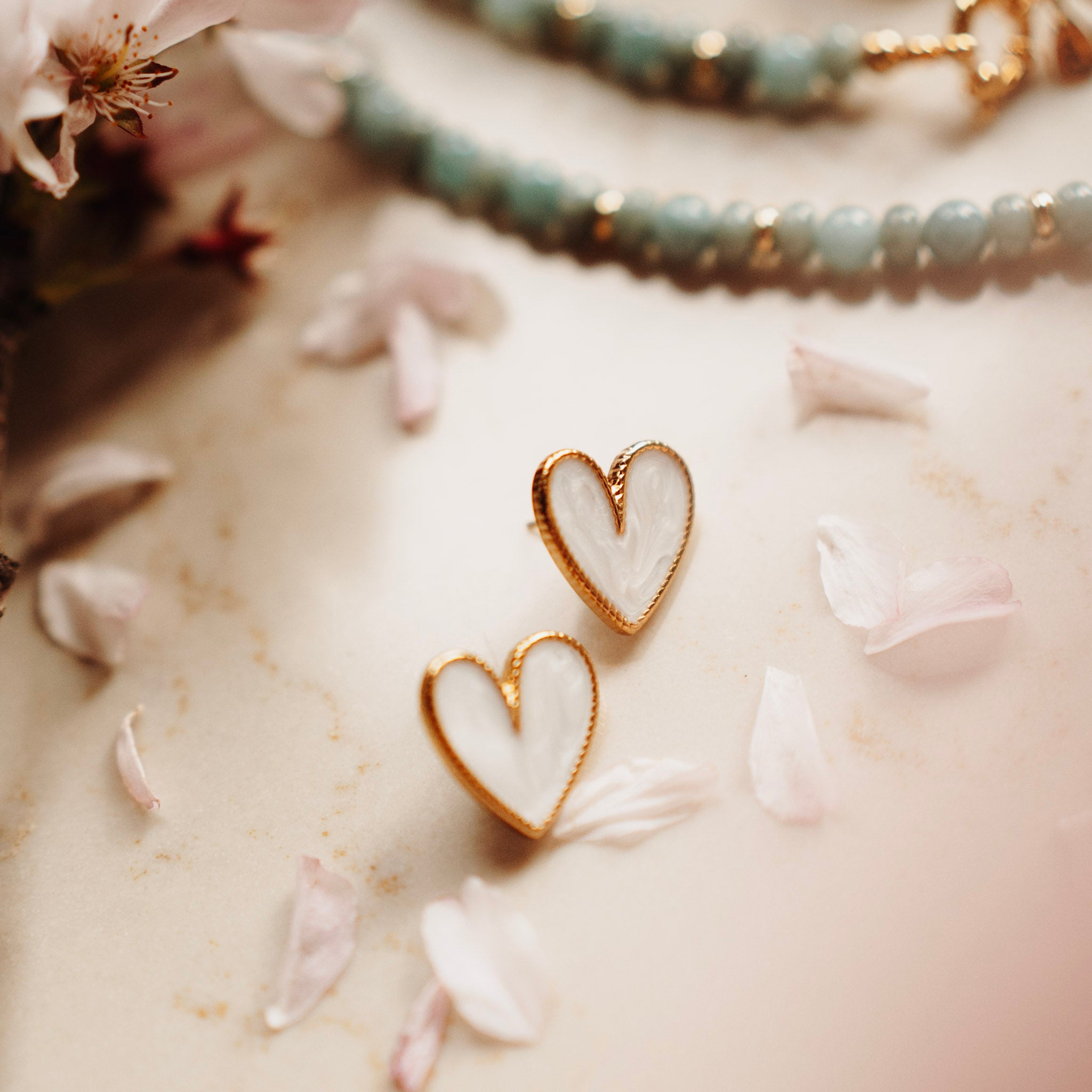 Oorsteker - Sansa Wit