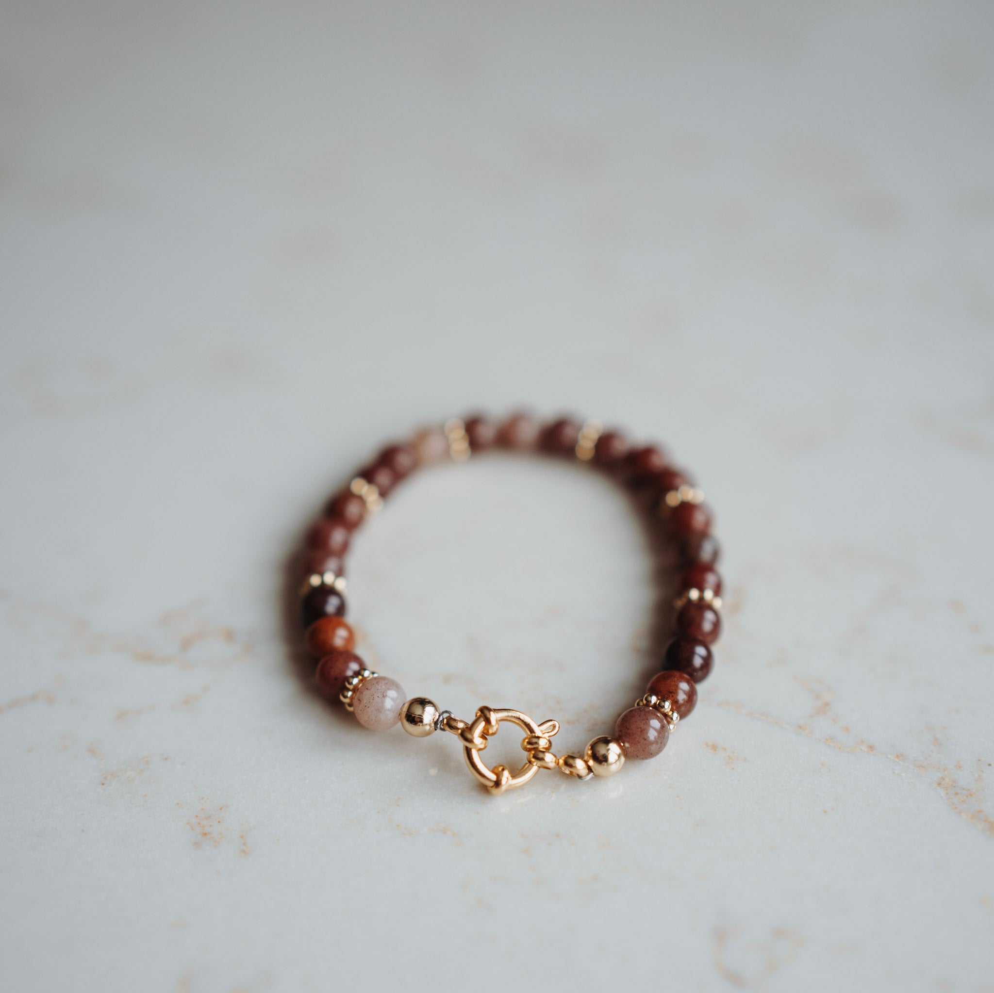 Armband Wiesje - echte aventurijn