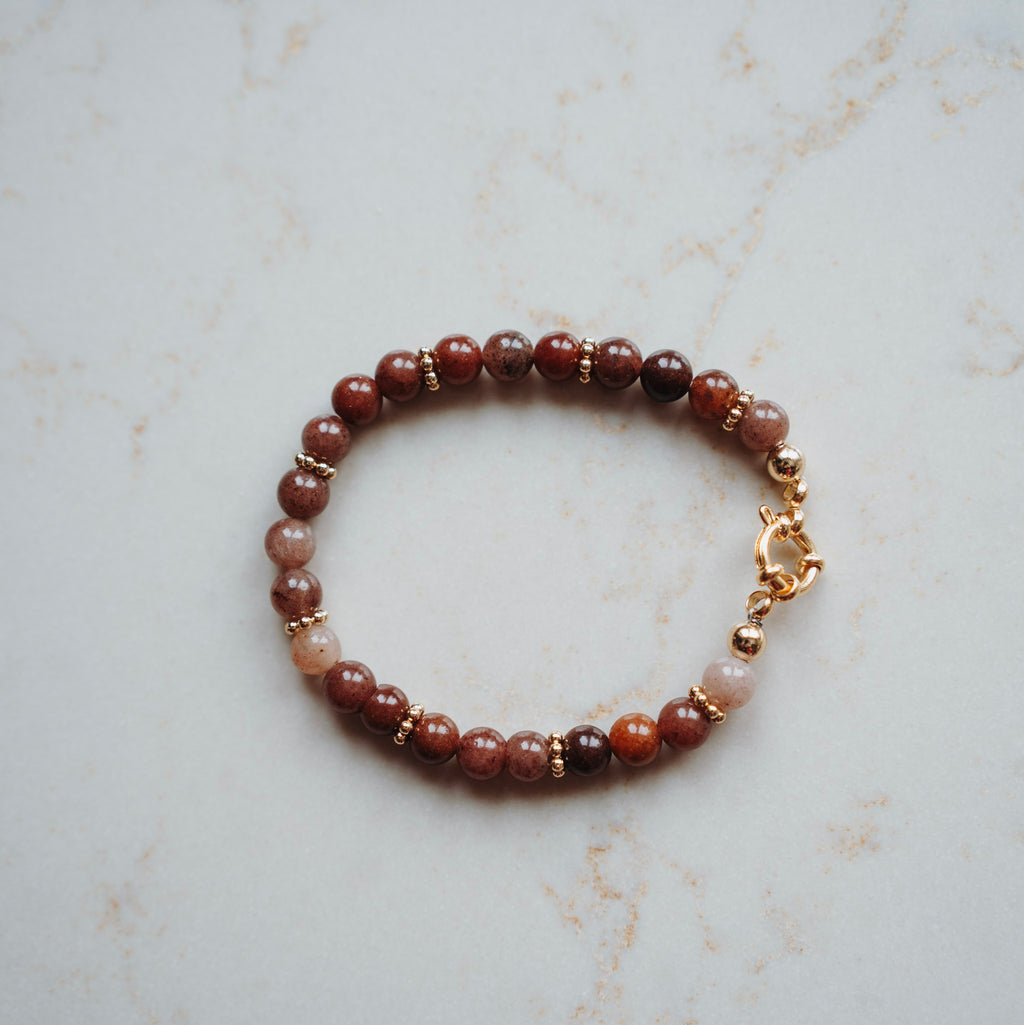Armband Wiesje - echte aventurijn