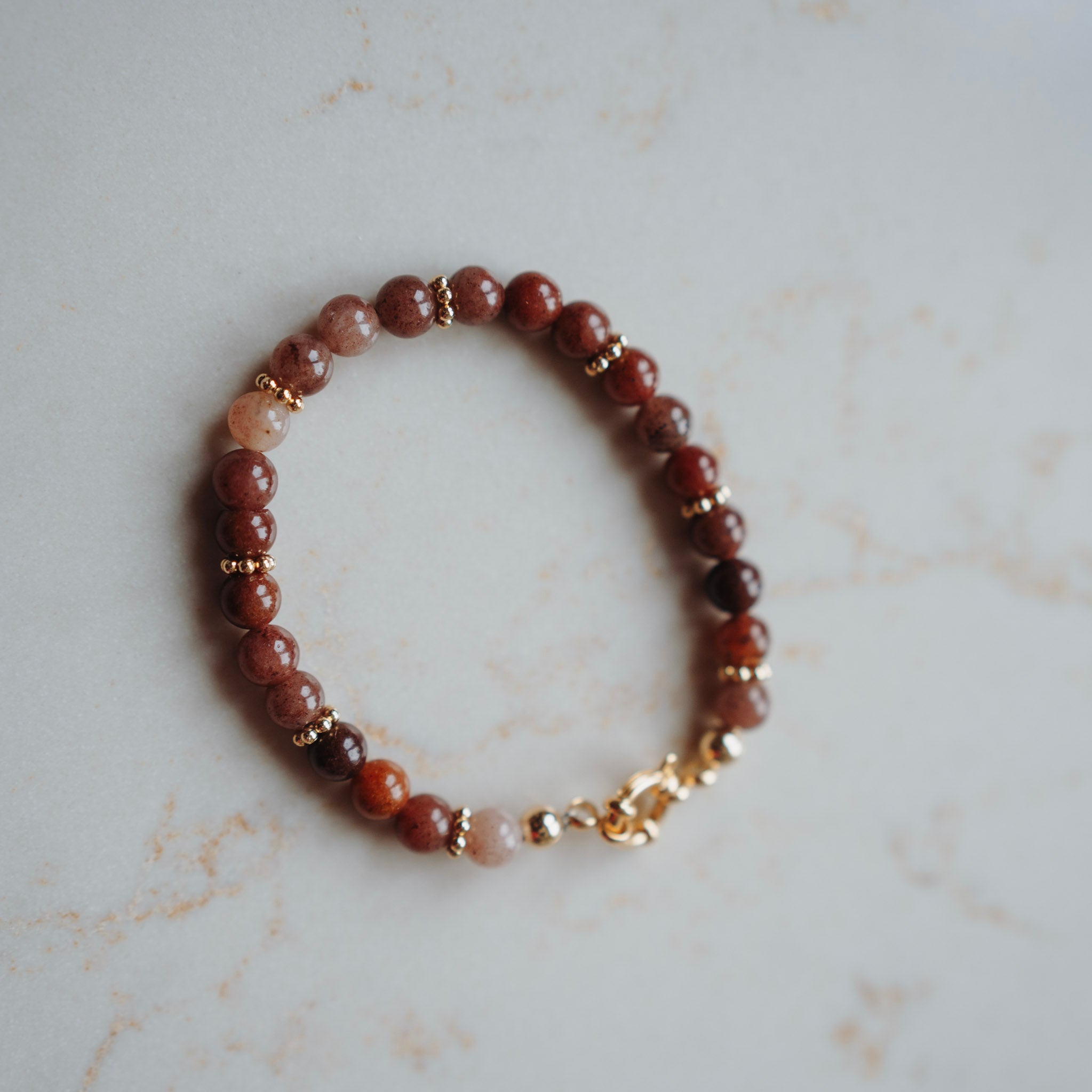 Armband Wiesje - echte aventurijn