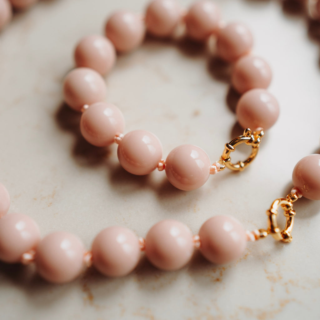 Collier Froukje - Vintage Roze
