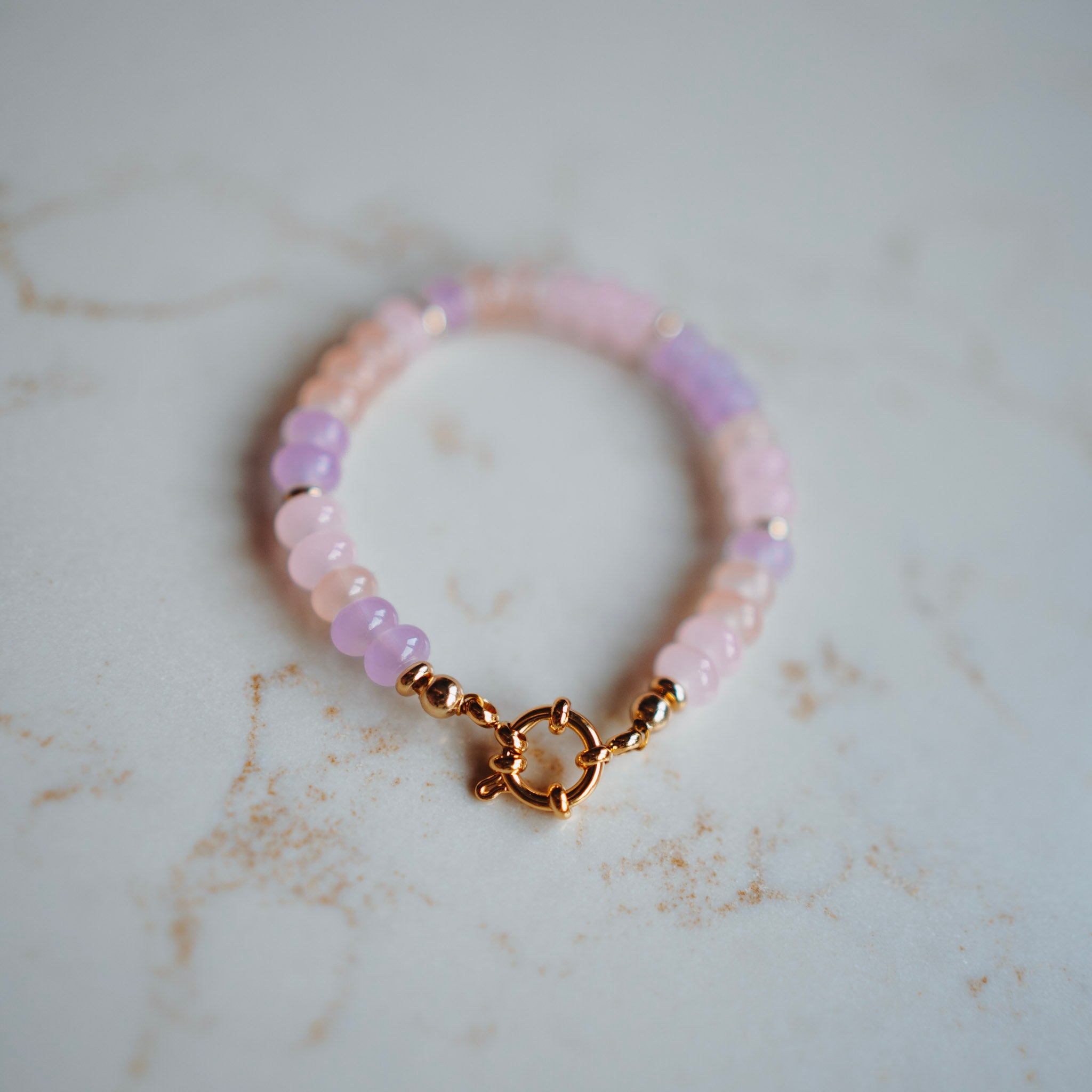 Armband Lollie - pastel snoepjes ;)