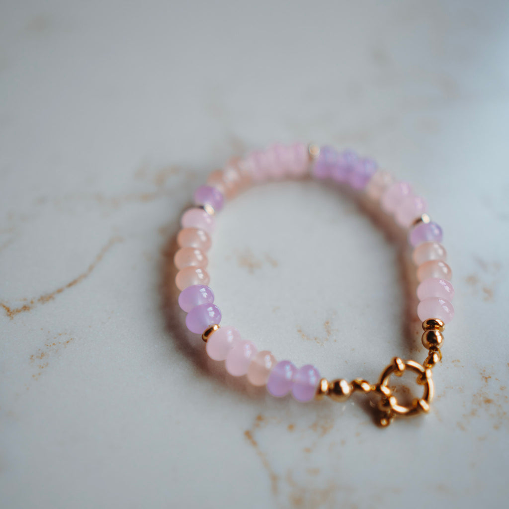 Armband Lollie - pastel snoepjes ;)