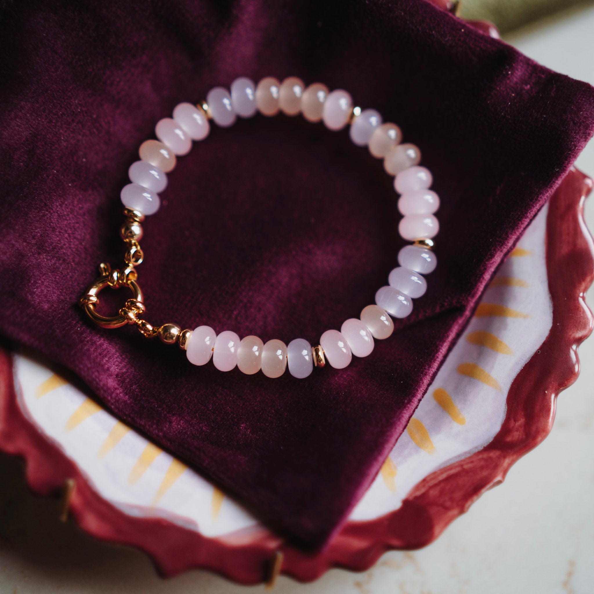 Armband Lollie - pastel snoepjes ;)