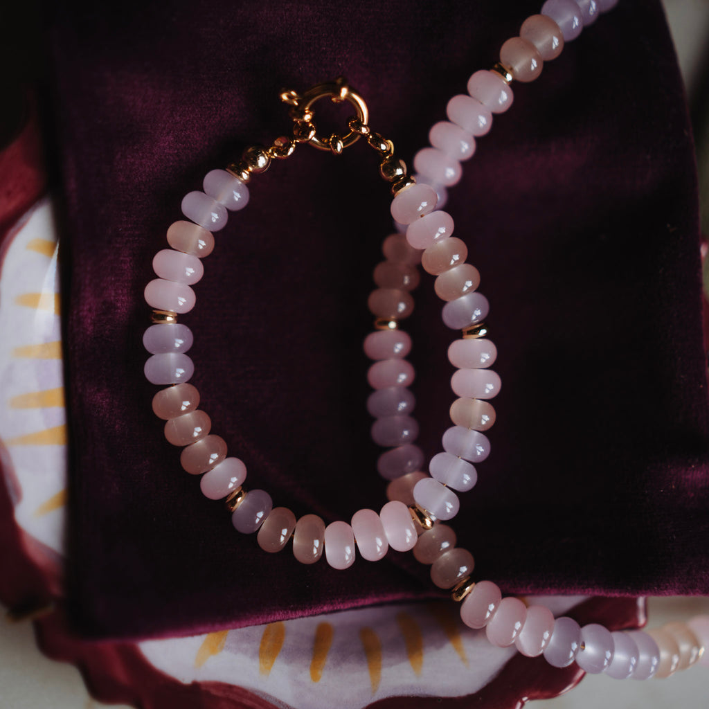 Armband Lollie - pastel snoepjes ;)