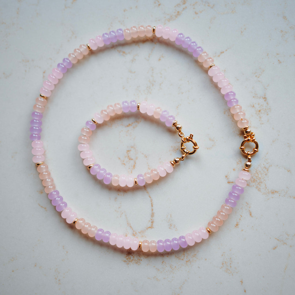 Armband Lollie - pastel snoepjes ;)
