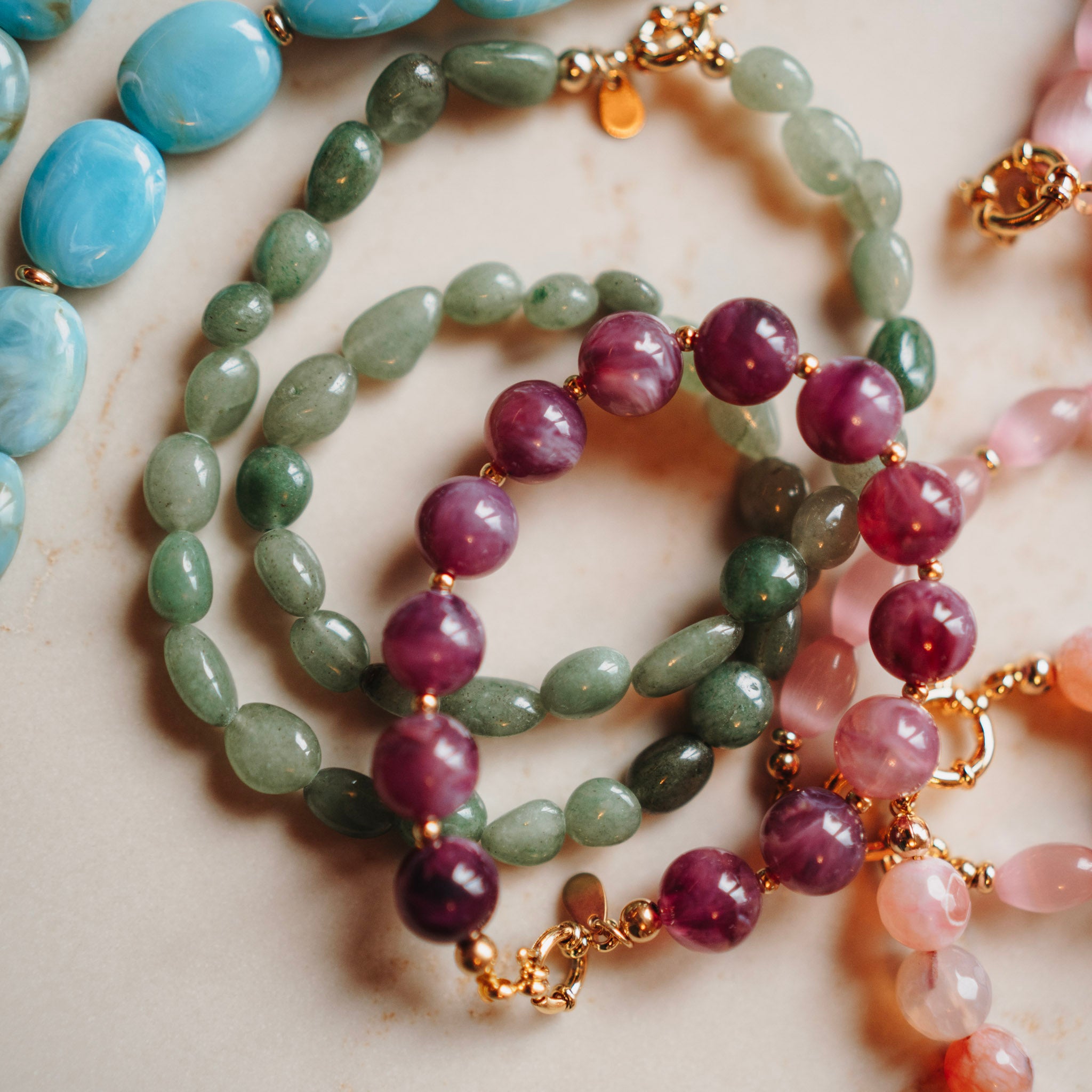 Armband Lotje - Paars