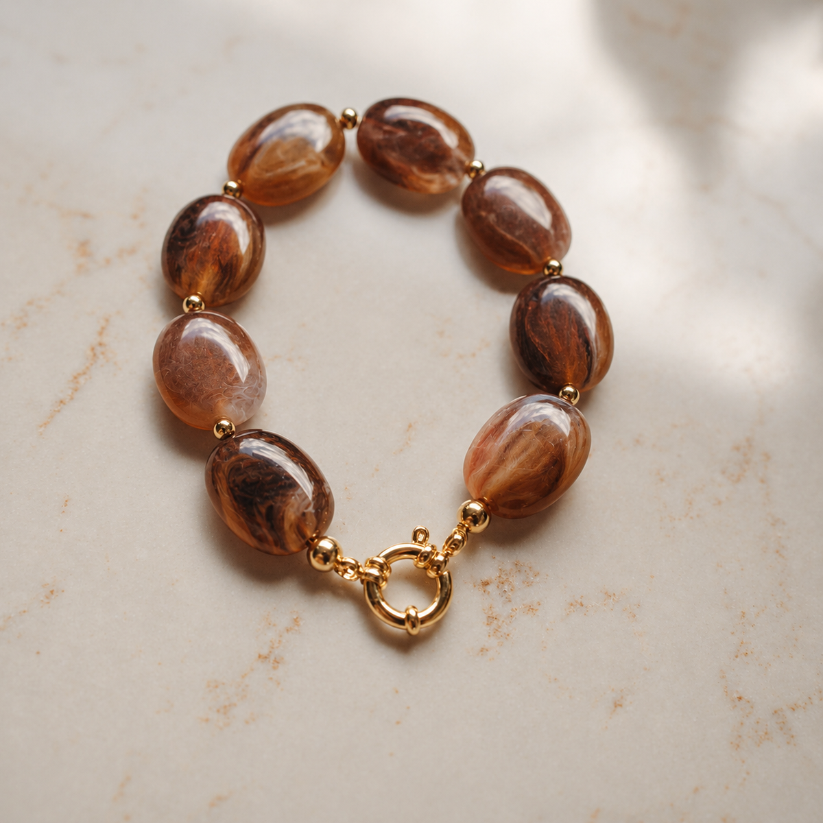 Armband Pippa - Earthy Brown