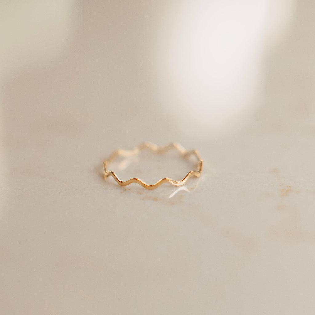 Ring Cloé - zigzag