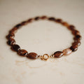 Collier Pippa - Ovaal Earthy Brown