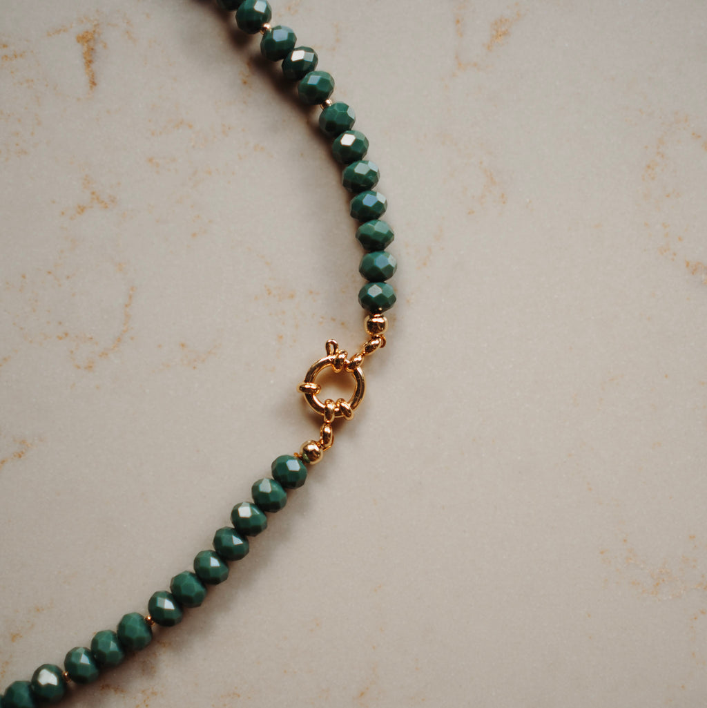 Armband Kylie - Zeegroen