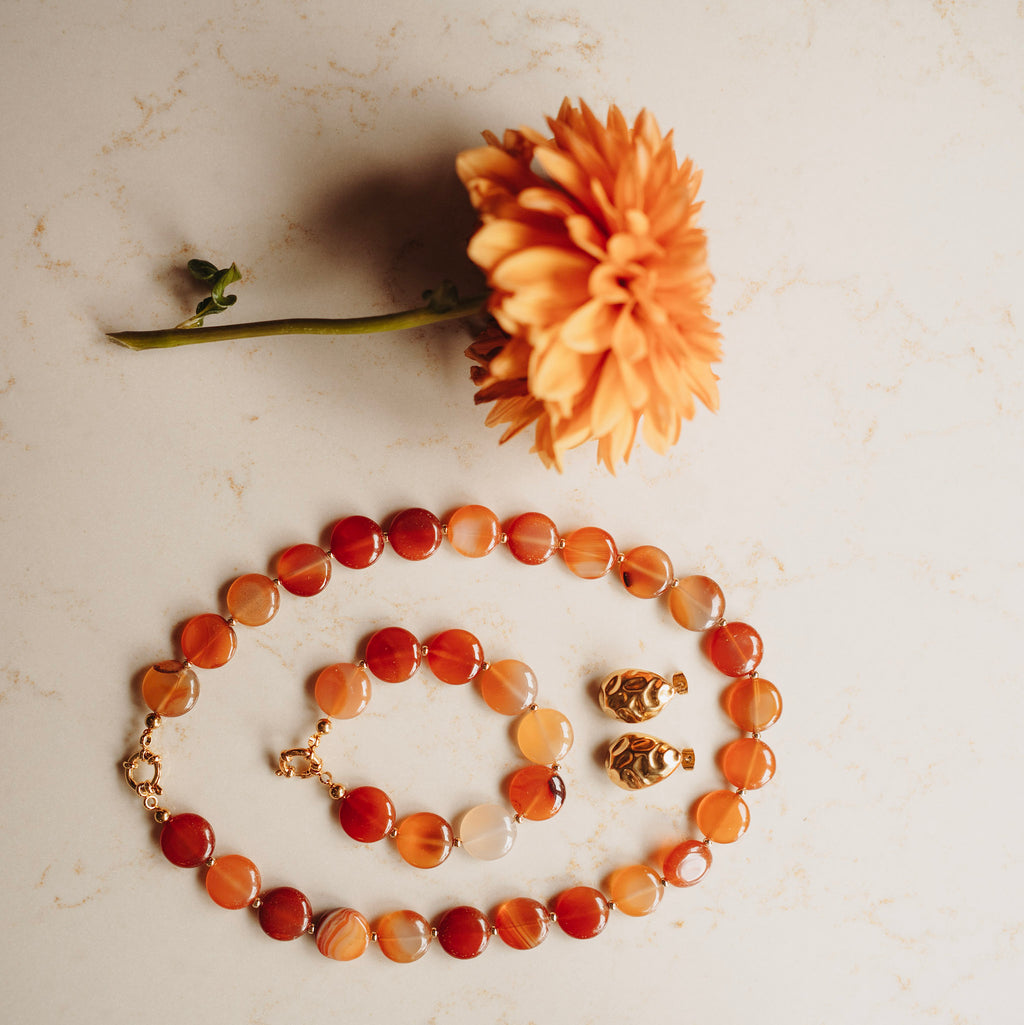 Collier Edelsteen Agaat - Dolly