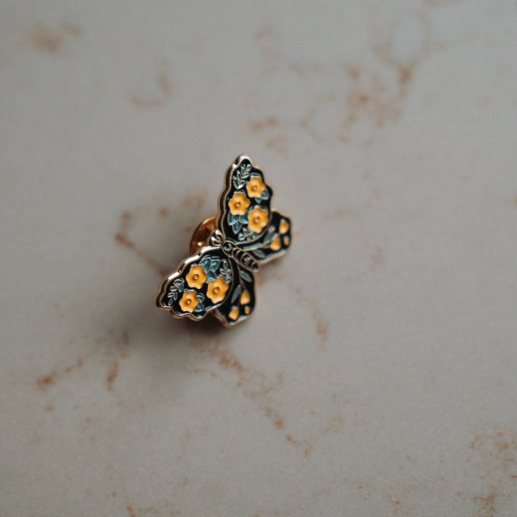 Broche iris - Vlinder