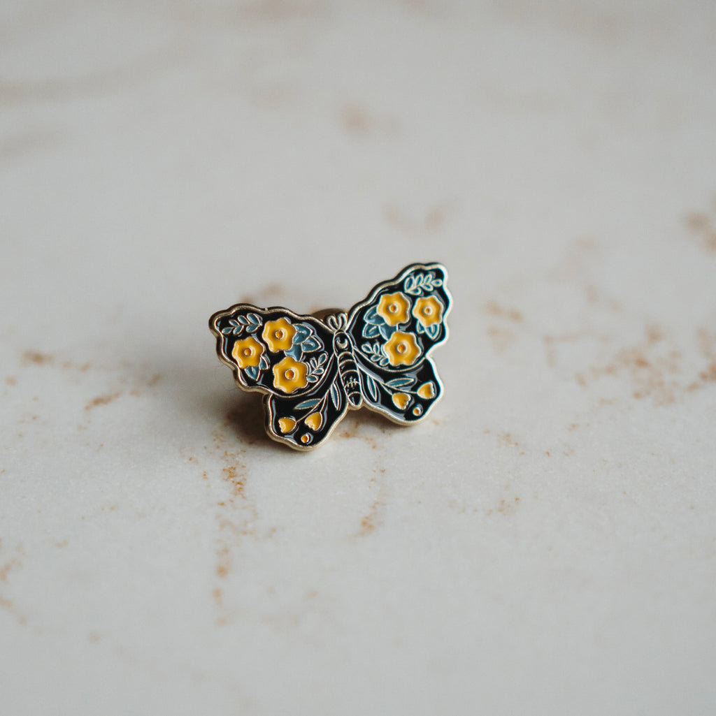 Broche iris - Vlinder