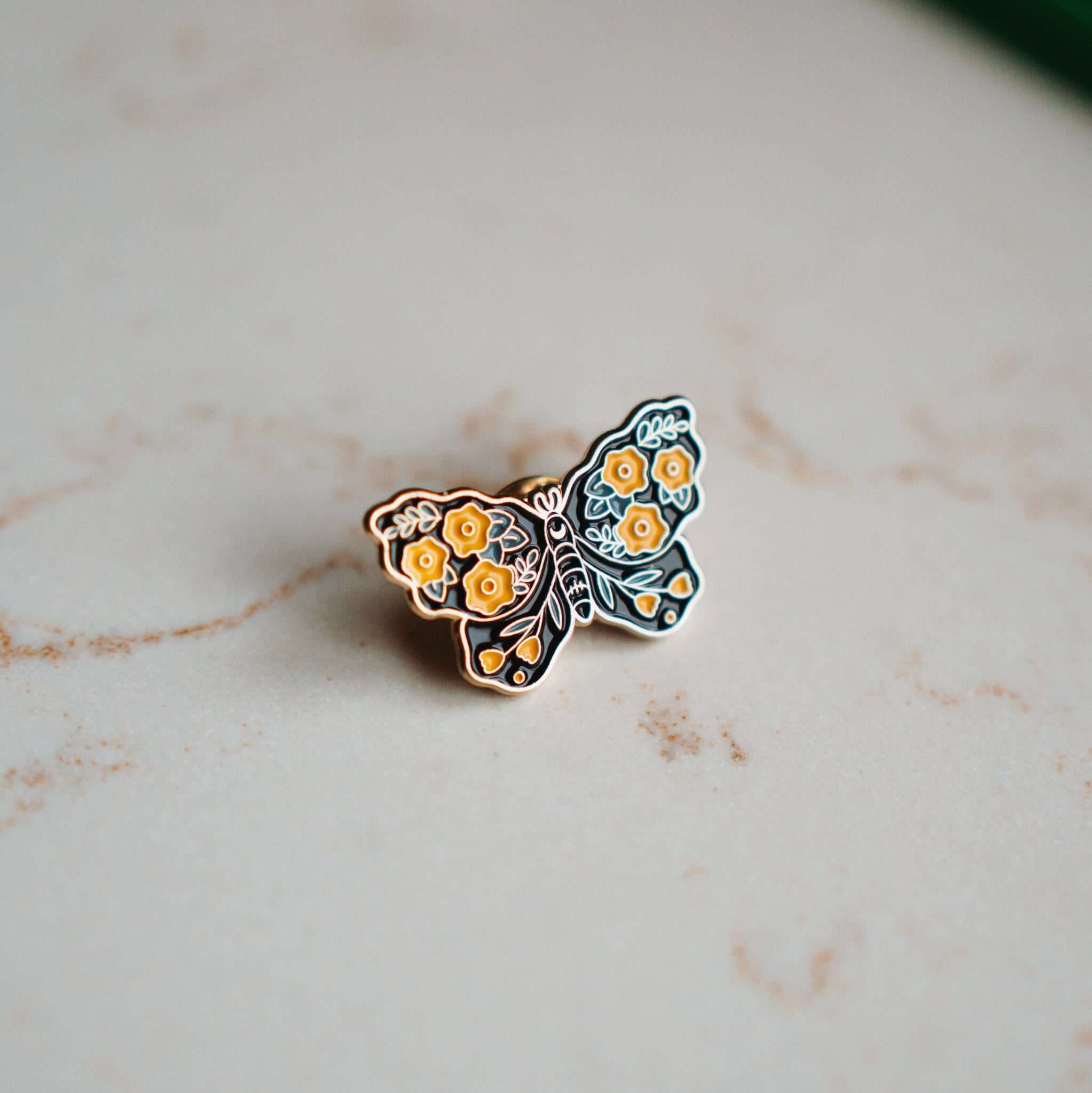 Broche iris - Vlinder