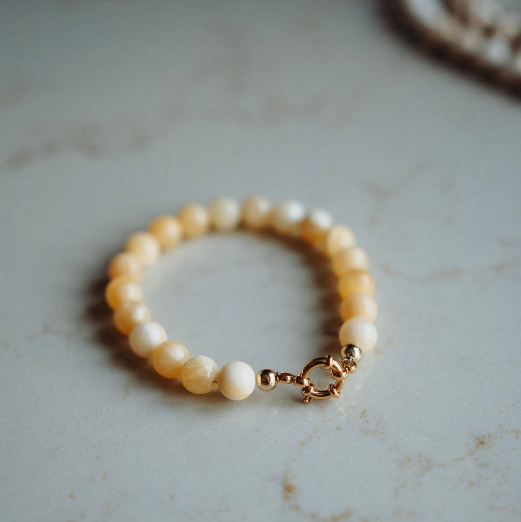 Armband Echte Jade - Lotte