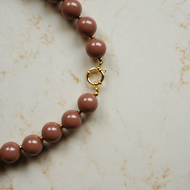 Armband Wiesje - Taupe