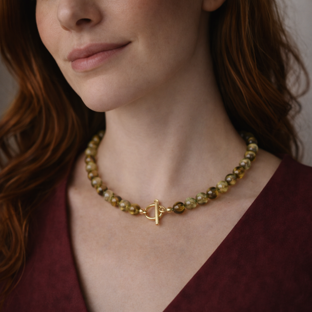 Collier Zoë - moss